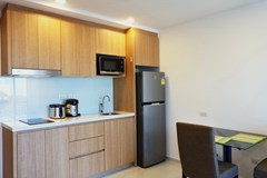 Condominium for rent on Pratumnak Hill Pattaya showing the kitchen area