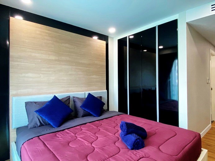 Condominium for Rent Jomtien showing the sleeping area 